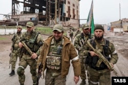 Військові з російського регіону Чечня у Маріуполі