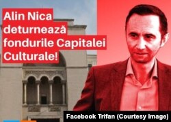 Alin Nica acuzat pe Facebook de un senator USR că deturnează fondurile destinate Capitalei Culturale Europene Timișoara 2023