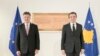 Specijalni izaslanik EU Miroslav Lajčak i kosovski premijer Aljbin Kurti tokom susreta krajem juna 2022. u Prištini