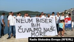 Sa protesta u Neumu, 23. juni 2022.