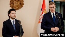 Dritan Abazović i Aleksandar Vučić, Beograd, 29. jun 2022.