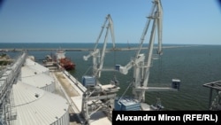 Порт міста Констанца, Румунія, архівне фото