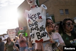 Демонстрации в защиту абортов в Техасе