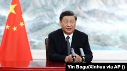  Кытайдын төрагасы Си Цзиньпин БРИКС уюмунун саммитинде. 22-июнь, 2022-жыл.