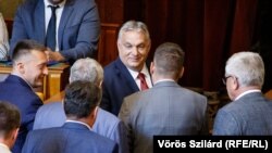 Orbán Viktor az Országgyűlésben 2022. június 27-én