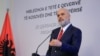 KOSOVO: Albanian PM Edi Rama in Pristina, June 20, 2022