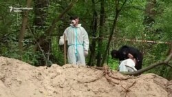 Откриени тела на застрелани во масовна гробница кај Киев