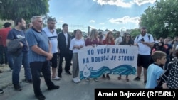Sa protesta u Novom Pazaru, 19. jun 2022.