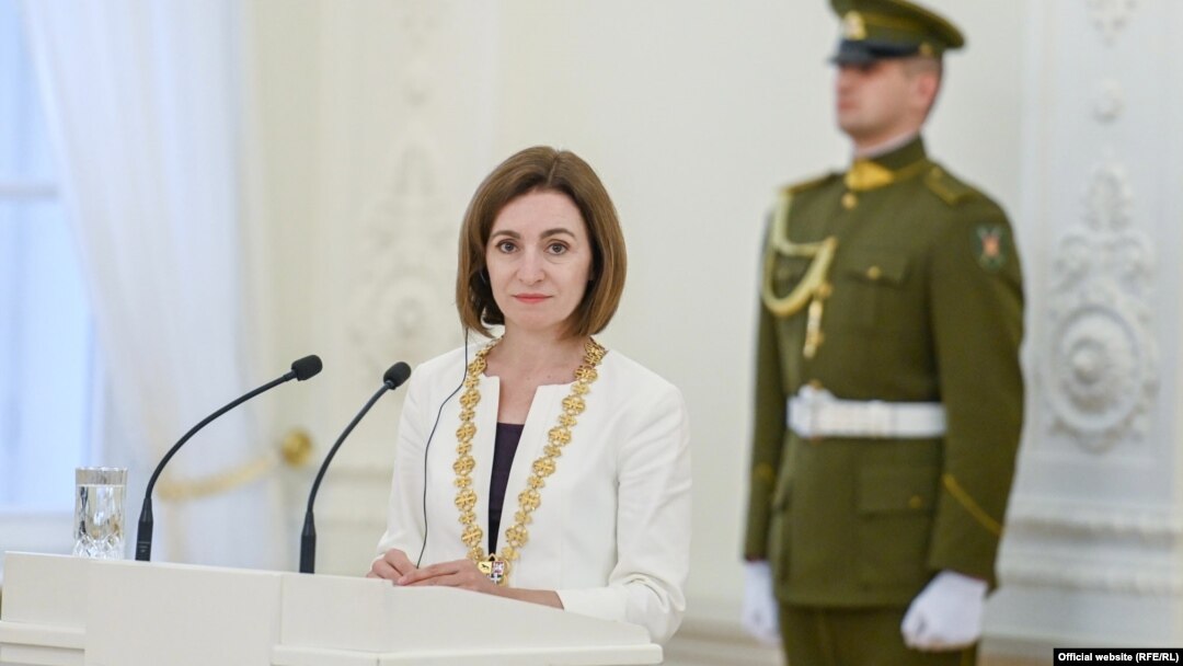 Президент Молдовы Майя Санду