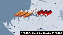 Imaginile din satelit întăresc acuzațiile că Rusia transportă cantități uriașe de cereale ucrainene furate către regimul lui Bashar al-Assad din Siria. Serviciul ucrainean al RFE/RL a documentat o serie de transporturi prin cel mai mare terminal de cereale din Crimeea ocupată de Rusia.