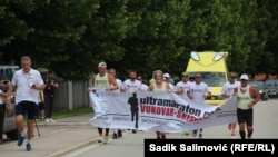 Učesnici ultramartona Vukovar -Srebrenica, 10 juli 2022