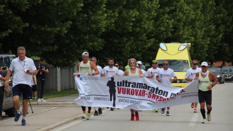 Ultramaratonci iz Vukovara stigli u Srebrenicu