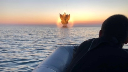 Не са открити плаващи морски мини край бреговете на Румъния