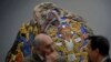 Копія рунічнага каменя караля Гаральда Сінязубага ў Брытанскім музэі ў Лёндане