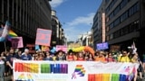 Sarajevo, Bosnia and Herzegovina, Third BiH Pride Parade in Sarajevo, LGBTQ, June 25, 2022.