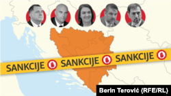 Sjedinjene Američke Države su tokom 2022.godine izrekle sankcije, pored ostalih, Miloradu Dodiku, Milanu Tegeltiji, Gordani Tadić, Alenu Šeraniću i Marinku Čavari.