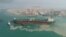 An oil tanker is seen off the coast of Bushehr, Iran, in June. 