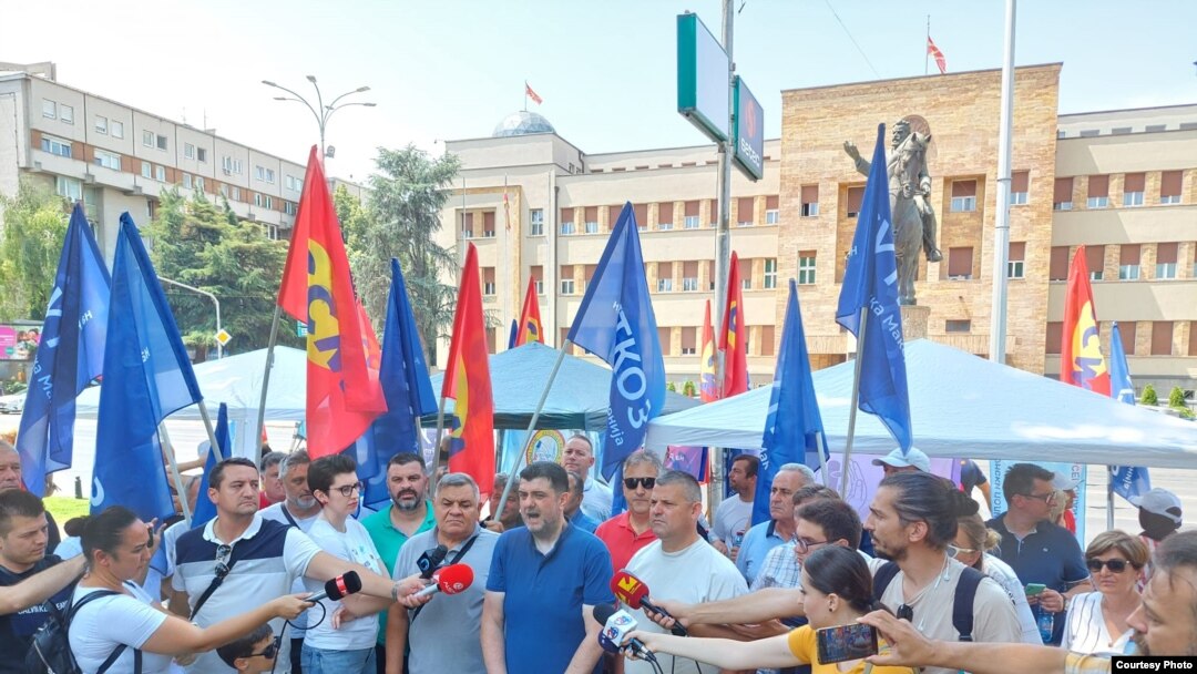 Протест на ССМ пред Собрание