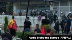 Инцидент кај Мавровка на протестите против францускиот предлог 