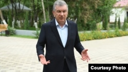 Өзбекстандын президенти Шавкат Мирзиёев.