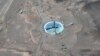Satelitski snimak kompanije Maxar prikazuje lansirnu rampu u svemirskom centru Imam Homeini, jugoistočno od Semnana, Iran, u junu.
