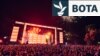 Nata hapëse e festivalit muzikor EXIT, në Novi Sad, më 7 korrik 2022.