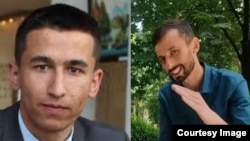 Tajik journalist Abdullo Ghurbati (left) and blogger Daleri Imomali, known for his articles critical of the government, were detained on June 15 and subsequently sent to pretrial detention for two months.