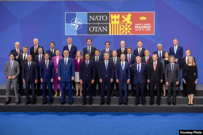 Lideri okupljeni na samitu NATO-a u Madridu 29. juna 2022.