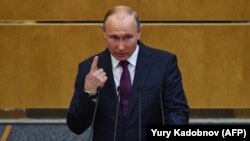 Рускиот претседател Владимир Путин 