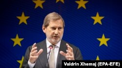 Komisionari për Zgjerim dhe Fqinjësi i Bashkimit Evropian, Johannes Hahn.