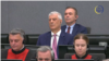 Hašim Tači i Redžep Selimi na sudu u Haagu prije izricanje presude za ratne zločine