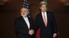 A year later, would Iranian Foreign Minister Mohammad Javad Zarif (left, with U.S. Secretary of State John Kerry at the United Nations in New York in April) still call it a "win-win" deal?