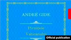 Romania - Carte la pacvhet book cover Andre Gide
