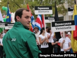 2011 წელი, სოხუმში გამართული ჩემპიონატის გახსნის ცერემონია