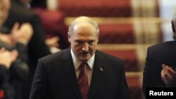 Is President Alyaksandr Lukashenka's (pictured) economy "about to fall apart," as Carl Bildt suggests?