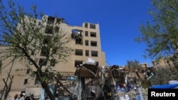 Наступствы абстрэлаў па сталіцы Ірану. Ілюстрацыйнае фота