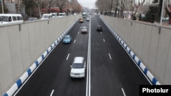 Armenia - A newly constructed road in Yerevan, 11Mar2014.