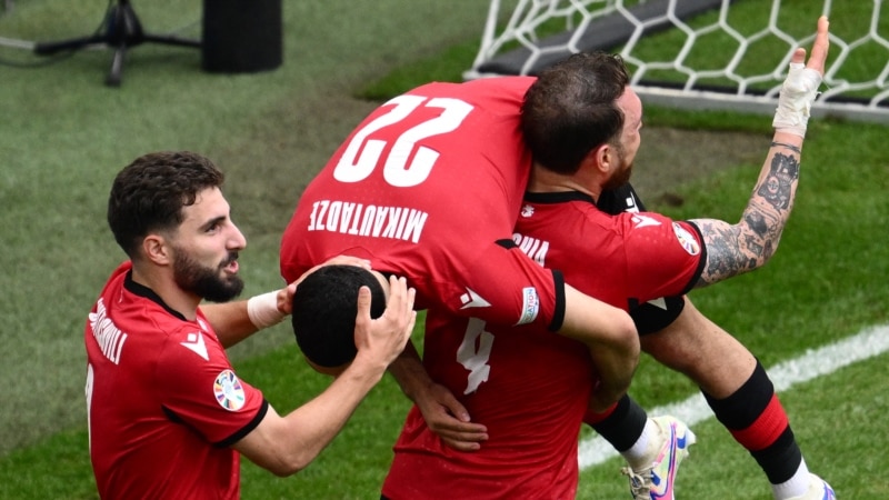 Сборная Грузии впервые в истории набрала очко на ЧЕ по футболу