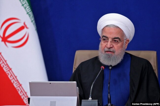 Former Iranian President Hassan Rohani (file photo)
