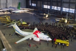 «Антонов», аналогічний літаку, який використовує президент України, вийшов з української виробничої лінії в 2009 році