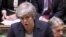 Premierul britanic Theresa May vorbește în parlament după vot