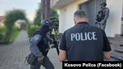 Fotografi nga aksioni, e publikuar nga Policia e Kosovës.