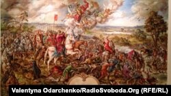 Полотно про перемогу війська Костянтина Острозького під Оршею, 24 серпня 2014 року
