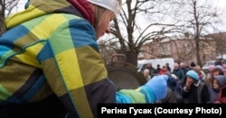 Мешканцям Чернігова роздають безкоштовно гарячі обіди, квітень 2022 року