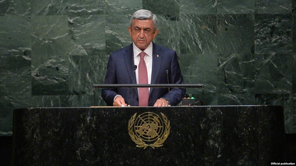 Ադրբեջանը չունի իրավական և բարոյական որևէ հիմք Արցախի հանդեպ հավակնություն ներկայացնելու համար. Սերժ Սարգսյանի ելույթը ՄԱԿ-ում