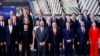 Лідери ЄС і президент України Володимир Зеленський під час одного з самітів у Брюсселі. 18 серпня частина цих політиків підтримає Зеленського на переговорах із президентом США Дональдом Трампом
