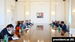 Prezident İlham Əliyev Avropa İttifaqının ali nümayəndəsi Kaya Kallası qəbul edib