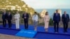 Foreign ministers from the Group of Seven leading industrialized nations meet on the island of Capri, Italy, on April 18.