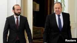 Հայաստանի և Ռուսաստանի ԱԳ նախարարներ Արարատ Միրզոյան և Սերգեյ Լավրով, արխիվ