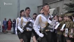 Севастополь в преддверии Дня победы: акция «Живая лента памяти» (видео)